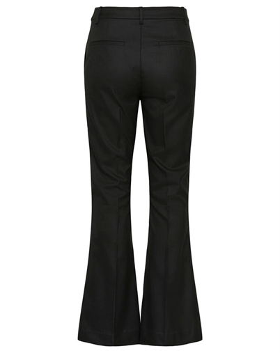 Gestuz - GZPaula HW Flared Bukser - Black